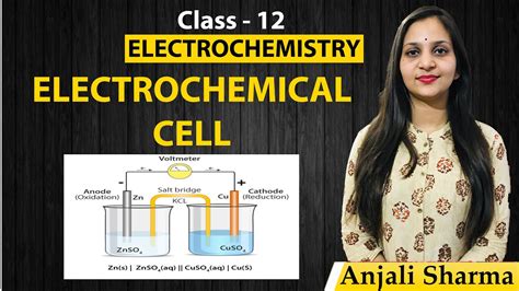 Electrochemistry Class 12 Electrochemical Cell Unit 3 Chemistry Ncert Jee Neet Youtube