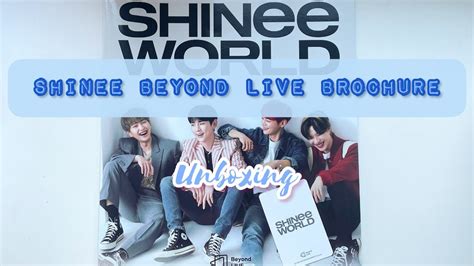 Распаковка SHINee Beyond Live Brochure SHINee Unboxing YouTube