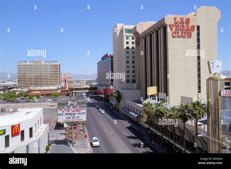 Nevada Las Vegas Downtown Main Street Station Las Vegas Club hotel ...