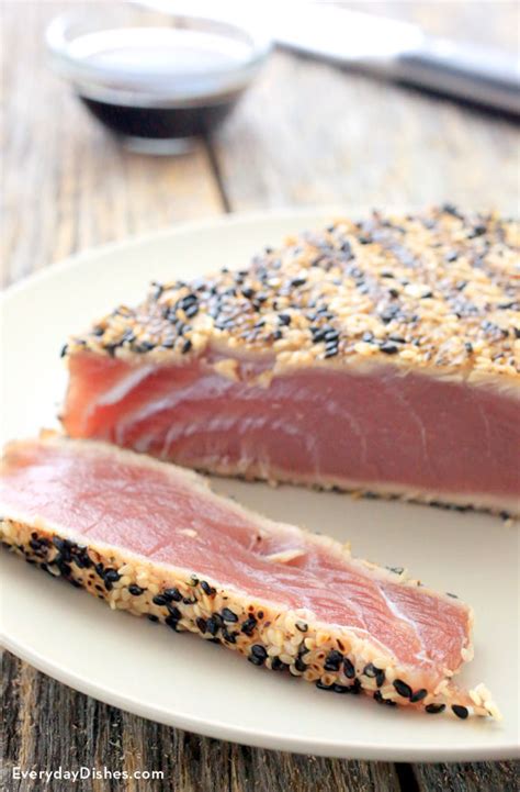 Sesame Seared Tuna Steak Recipe