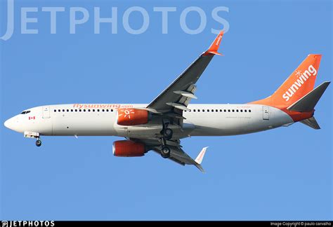 C FPRP Boeing 737 8FH Sunwing Airlines Paulo Carvalho JetPhotos