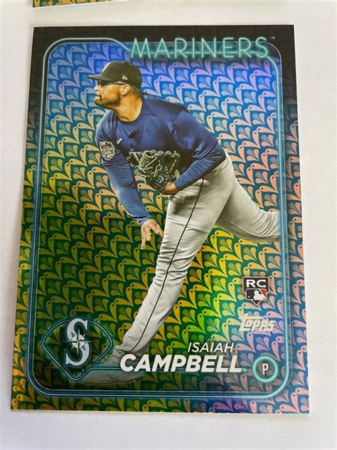 2024 Topps Baseball Series One 1 Easter Foil Blaster Parallels You