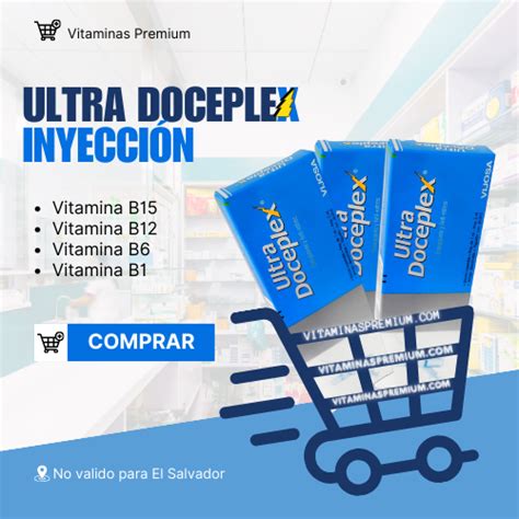 Ultra Doceplex Inyectable Un Impulso De Vitaminas Para El Sistema