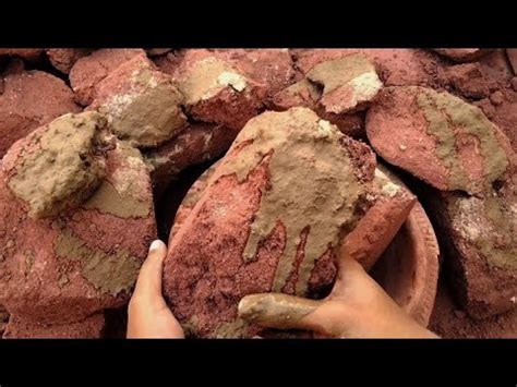 Super Soft Dark Rich Red Sand Dirt Clay Pot Dry Floor Water