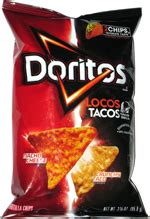 Doritos Locos Tacos Nacho Cheese Crunchy Taco