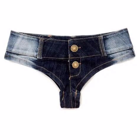 Micro Mini Sexy Black Party Club Shorts Women Lady Clothing Booty Denim Hot Jeans Shorts Retro