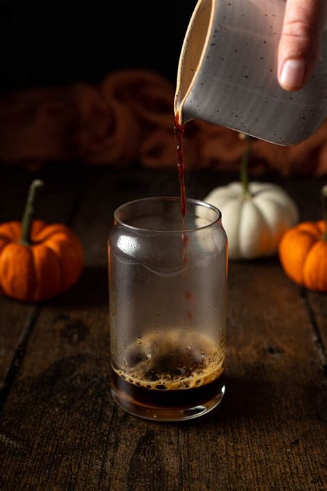 Iced Pumpkin Spice Latte A Nerd Cooks