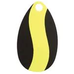 Indiana Spinner Blade Black With Yellow Stripe Sz