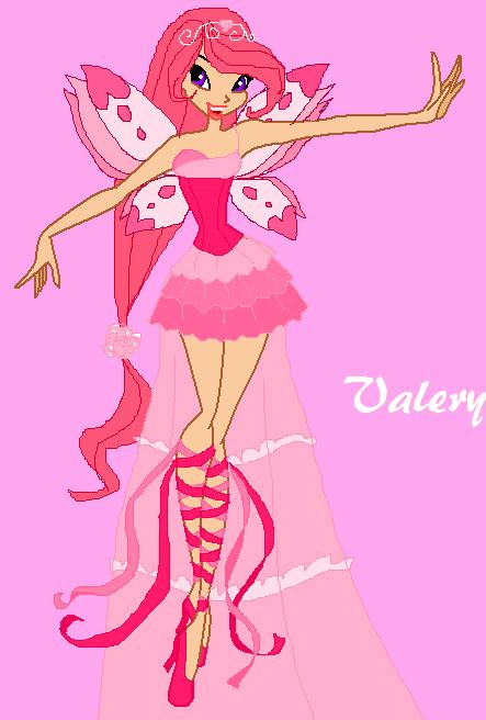 Winx Club Oc Valery Fairy Of Love Harmonix By Hatterm97 On Deviantart