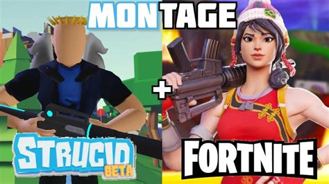 Roblox Strucid Fortnite Montage Youtube