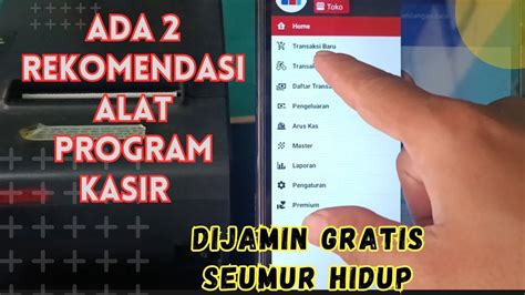 Aplikasi Kasir Gratis Alat Kasir Yang Paling Rekomend Youtube