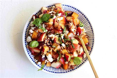 Summer Stone Fruit Salad The Toasted Pine Nut