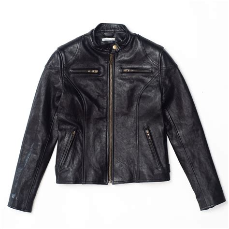 Cafe Racer Black Leather Jacket | Reviewmotors.co