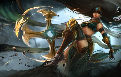 Sivir From League Of Legends Stunning 4k Ultra Hd Wallpaper By