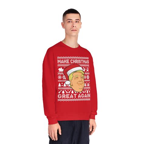 Trump Christmas Sweater, Make Christmas Great Again Sweatshirt – The ...