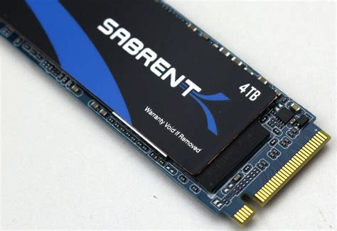 Sabrent Rocket 4TB M 2 2280 NVMe SSD Review ETeknix