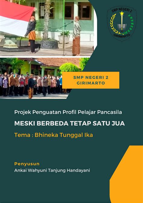 Modul Projek Bhinneka Tunggal Ika Modul P Meski Berbeda Tetap Satu