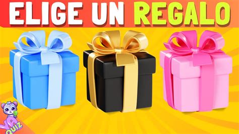 Elige Un Regalo Desafío de Cajas de Regalo Choose Your Gift