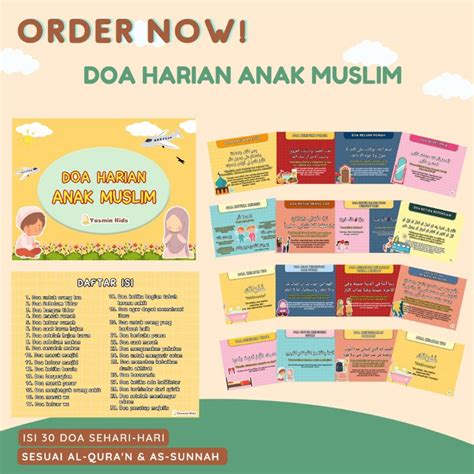 Jual Buku Doa Harian Anak Muslim Shopee Indonesia