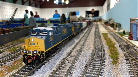 Ho Scale Csx Heritage Model Trains Youtube