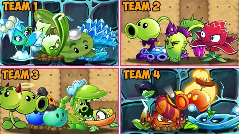 Pvz 2 Plant Teams Vs 6 Zombie Teams Who Will Win Plants Vs Plants