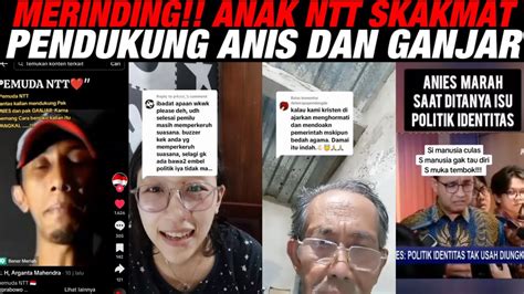 SUMPAH MERINDING PEMUDA NTT SKAKMAT PENDUKUNG ANIES DAN GANJAR BELA