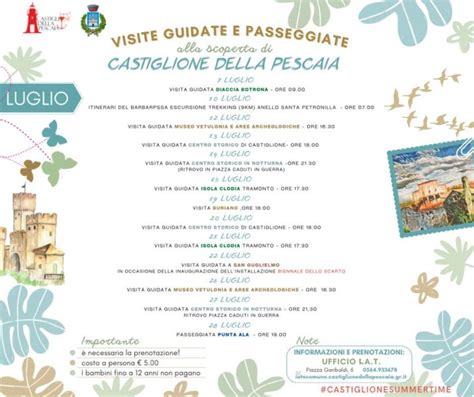 Alla Scoperta Di Castiglione Della Pescaia Isola Clodia Events In