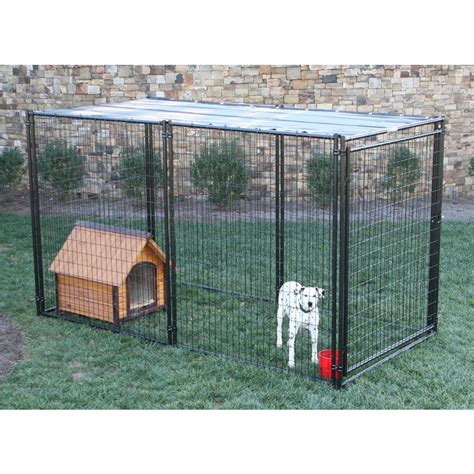 Behlen Country 10-ft x 5-ft x 6-ft Outdoor Dog Kennel Panels at Lowes.com