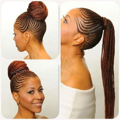 Cornrow Braided Wigs Ghana Weaving Lace Wig 360 Closure - Etsy | Straight up hairstyles, African ...