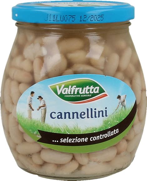 Fagioli Cannellini Valfrutta In Barattolo Di Vetro 570 Gr Acquista