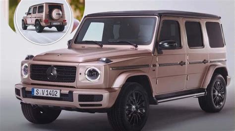 Mercedes Benz Unveils A Limited Edition Rose Gold G Wagon With Diamonds