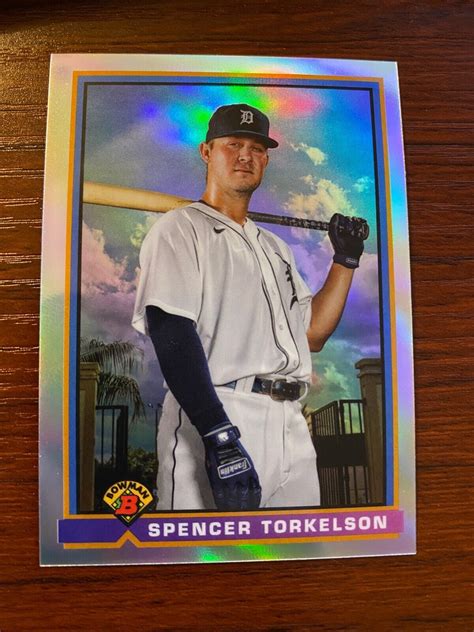 2021 Bowman Chrome Spencer Torkelson 1991 Refractor RC Rookie 91B ST