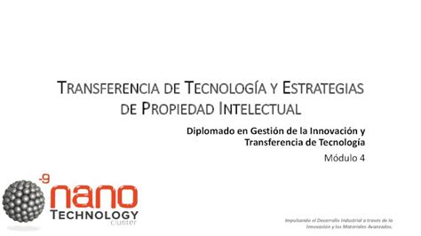 PDF TRANSFERENCIA DE TECNOLOGÍA Y ESTRATEGIAS DE PROPIEDAD