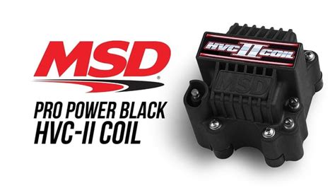 Make Live When Images Are On The Msd Site Msd Black Pro Power Hvc Ii Coils Deliver Maximum