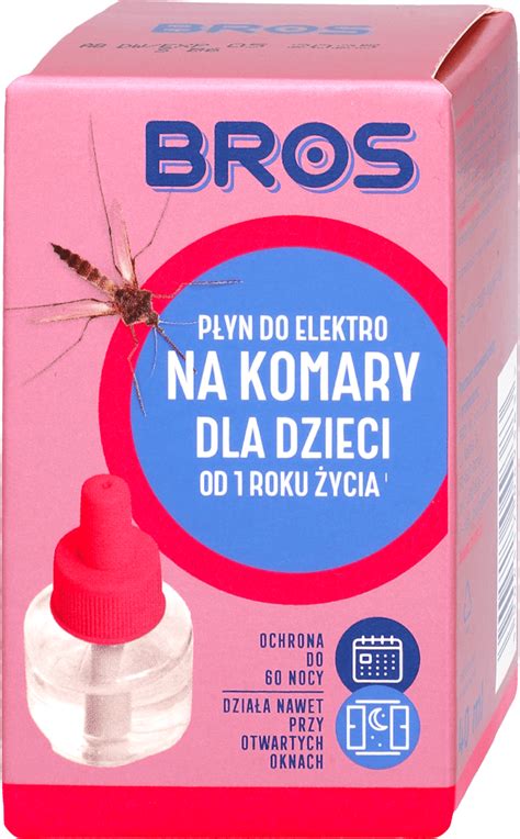 BROS Płyn do elektro na komary dla dzieci od 1 roku życia 1 szt kupuj