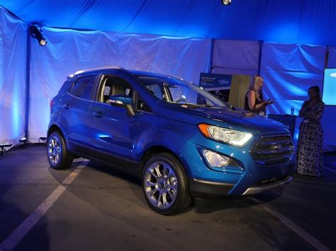 Ford Ecosport 2018 Se Actualiza