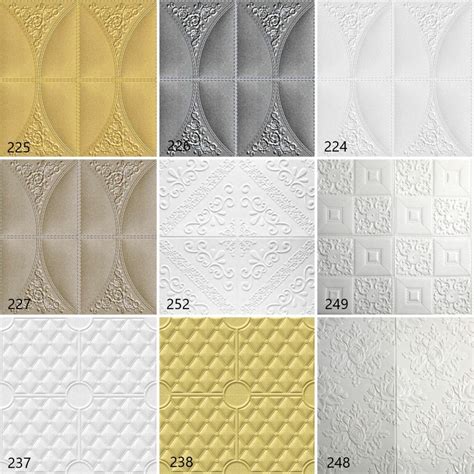 Jual WALLPAPER DINDING 3D FOAM WALLFOAM MOTIF BATIK CLASSIC MODERN 70 X