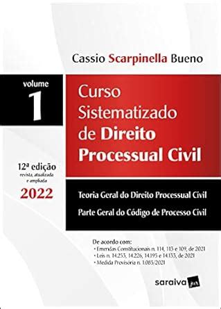 Curso Sistematizado de Direito Processual Civil Vol 1 12ª edição