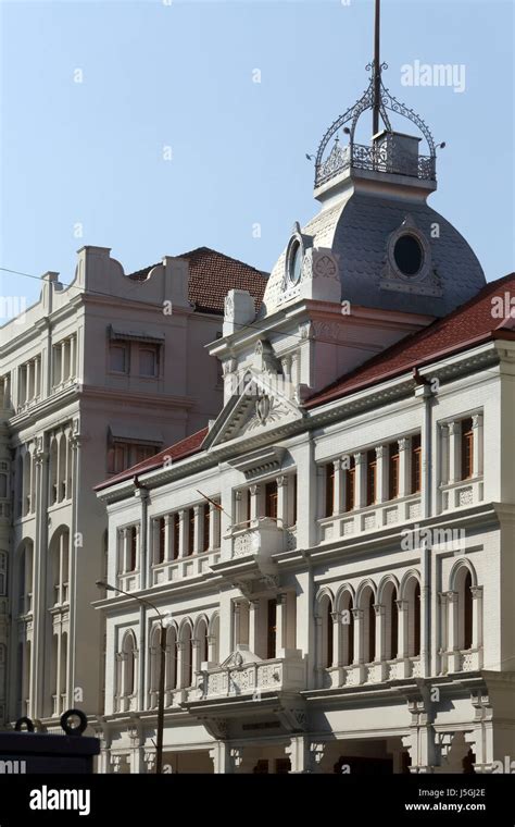 Fort Colombo Sri Lanka Colonial Whiteaways Building Stock Photo Alamy