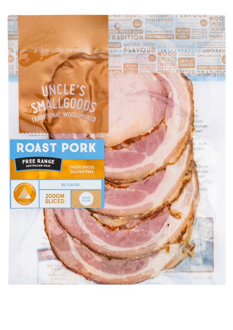 Roast Pork 150g Sliced Uncles Smallgoods