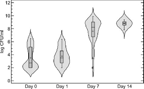 Violin Plot Combining Box Plot And Density Trace With Cell Counts Download Scientific Diagram