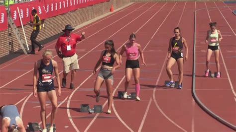 New Balance Nationals Outdoor Videos Girls Heptathlon 200m