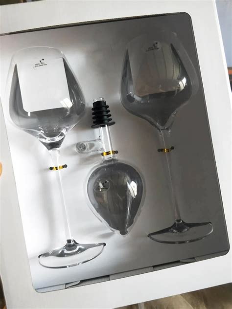 2018 Heart Shaped Wine Decanter Wine Aerator With Wine Glasses Set ...