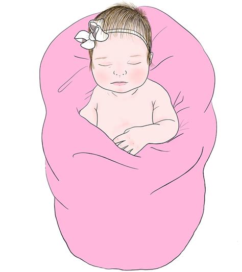 Download Baby Girl, Newborn, Girl. Royalty-Free Stock Illustration Image - Pixabay