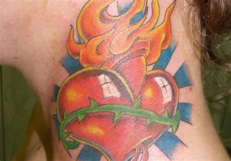 35 Stunning Heart Neck Tattoos