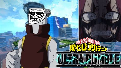 CEMENTOSS TROLLS HIS KIRISHIMA My Hero Ultra Rumble YouTube