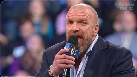 Triple H Responds To The Rock On Wwe Smackdown