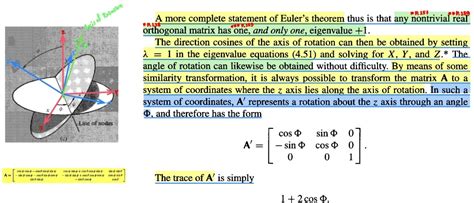 Newtonian Mechanics How To Transform Arbitrary Rotation Matrix A To