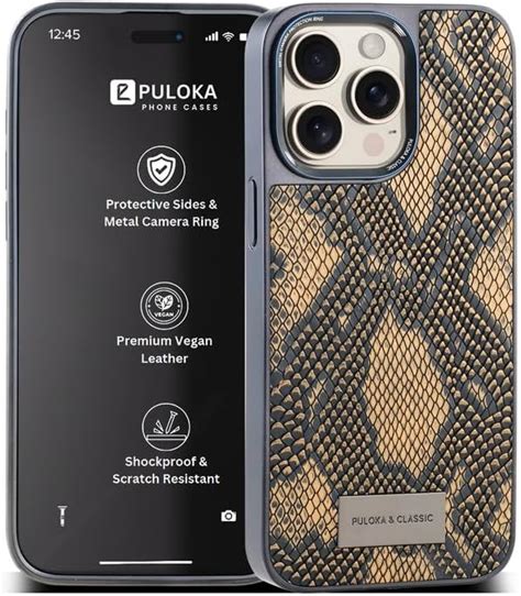 PULOKA Thermoplastic Polyurethane IPhone 15 Pro Max Ultra Hybrid Back