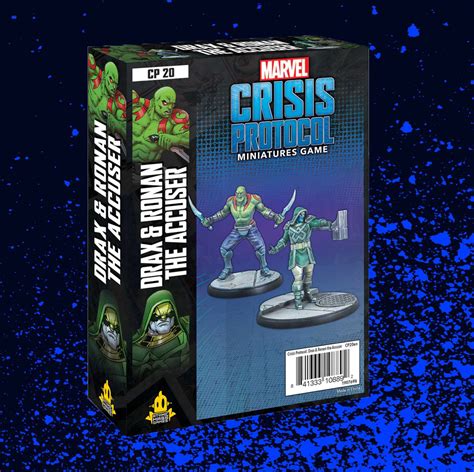 Marvel Crisis Protocol Drax And Ronan The Accuser Character Pack